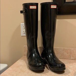 Women’s Tall Gloss Rain Boots:Original :$150.00